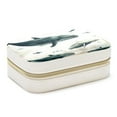 thumbnail image 1 of Whale Travel Organizer: Velvet Portable Necklace Organizer with Removable Compartment - Gift Jewelry Boxes and Jewelry Organizer, 1 of 7