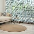 thumbnail image 1 of Whale Tulle Curtains with Rod Pocket, Hand Drawn Striped Blur Swimming Schoal of Huge Whales Work of Art, Sheer Drape for Wedding Party 2 Panels, 7 Sizes, Black and White, by Ambesonne, 1 of 3