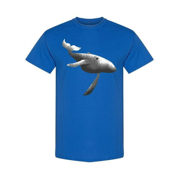 Whale Underwater T-Shirt Men -Image by Shutterstock, Male Large