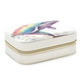 thumbnail image 1 of Whale Velvet Portable Decorative Box with Removable Compartment - Storage Box, Display Case, and Earring Holder - Ideal Gift, 1 of 7