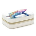 thumbnail image 1 of Whale Velvet Portable Earring Organizer Box with Removable Compartment - Ideal Travel Organizer and Jewelry Box Gift, 1 of 7