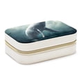 thumbnail image 1 of Whale Velvet Portable Jewelry Stand with Removable Compartment – Display Case, Organizer, and Gift, 1 of 7