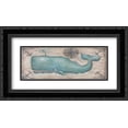 thumbnail image 1 of Whale Watch II 2x Matted 24x14 Black Ornate Framed Art Print by McRostie, Kate, 1 of 2