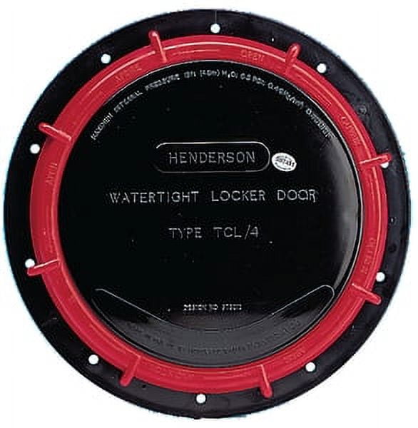 Whale Water Systems LD4000 Black Watertight Locker Door
