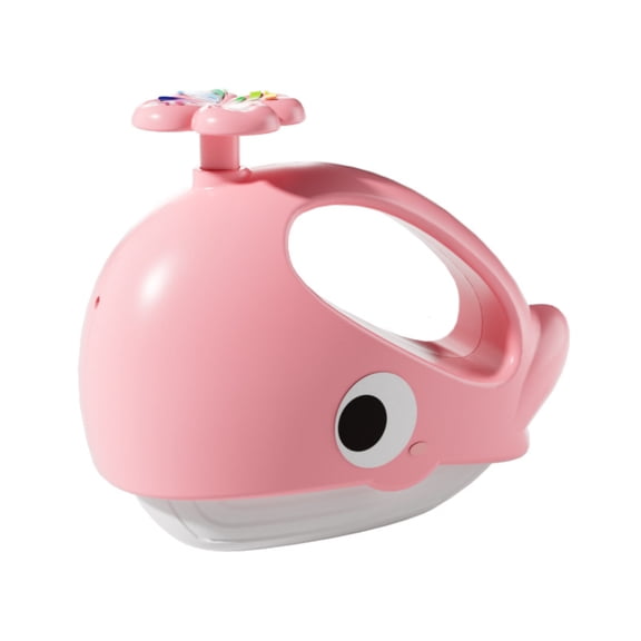 Whale Water Toy, Blue Cartoon Squirting Blaster for Summer Water Play, Small Pool and Beach Squirt for Backyard Fun, Pink