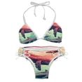 thumbnail image 1 of Whale Women's Bikini Set with Detachable Sponge and Adjustable Strap, Two-Pack, Ideal for Beach and Pool, One-Piece Swimsuits Swimwear Swimsuits, 1 of 6