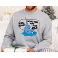 thumbnail image 1 of Whale You Find Your Dad Holiday Sweatshirt, Crewneck Sweatshirt, Holiday Apparel Funny Christmas, 1 of 2