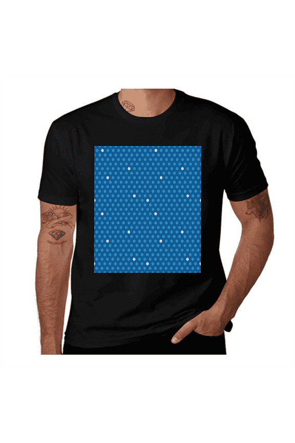 Whale in Wavy Ocean-Whale-Black-Blue- Casual Streetwea Everyday Tshirt Comfortable Wear tee shirt