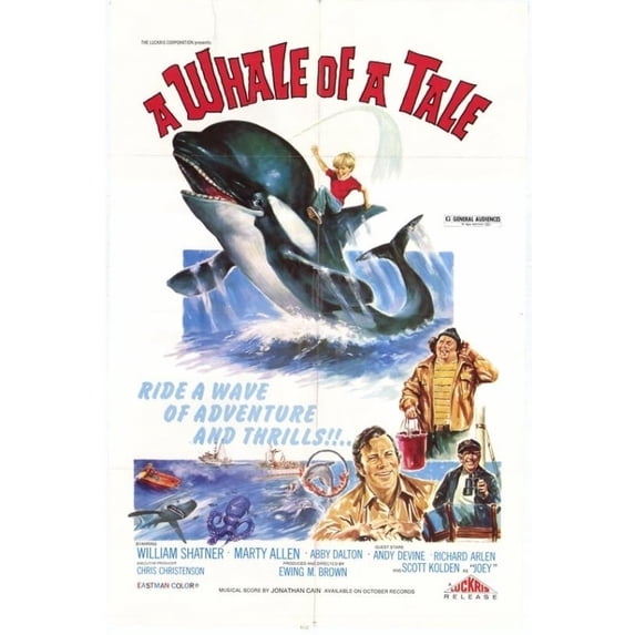 Whale of a Tale Movie Poster (11 x 17)