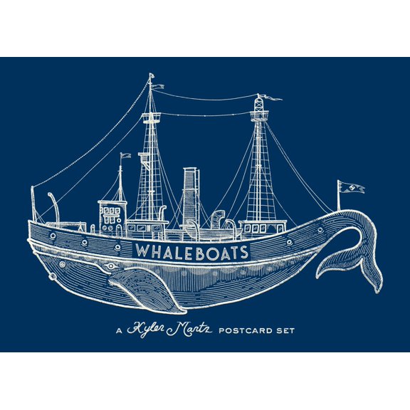 Whaleboats: A Kyler Martz Postcard Set