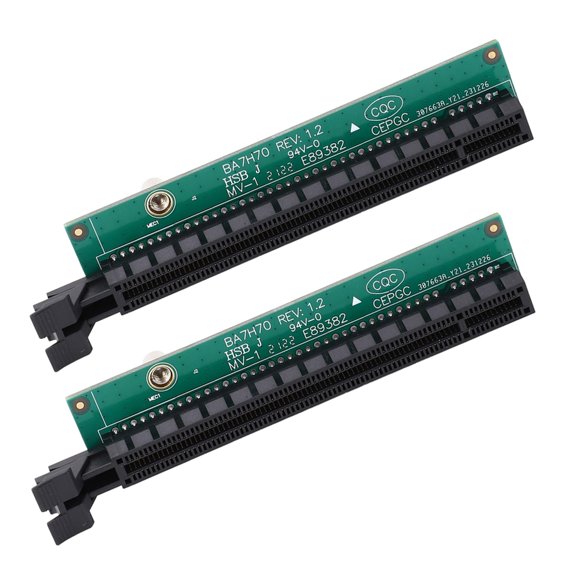 Whaledi 1/2 Pcs Lightweight PCIE Adapter PCIE Risers Card for Tiny5 Series M920X P330