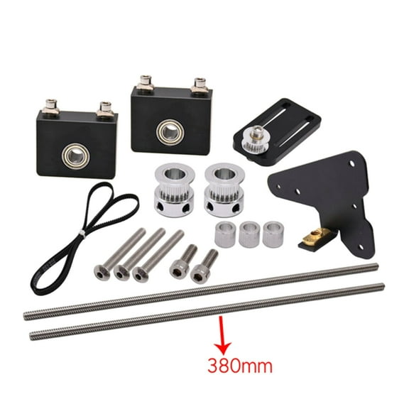 Whaledi 1 Set Dual Z Axis Upgrade Kit For / 3 Pro Cr-10 3D Printer Part