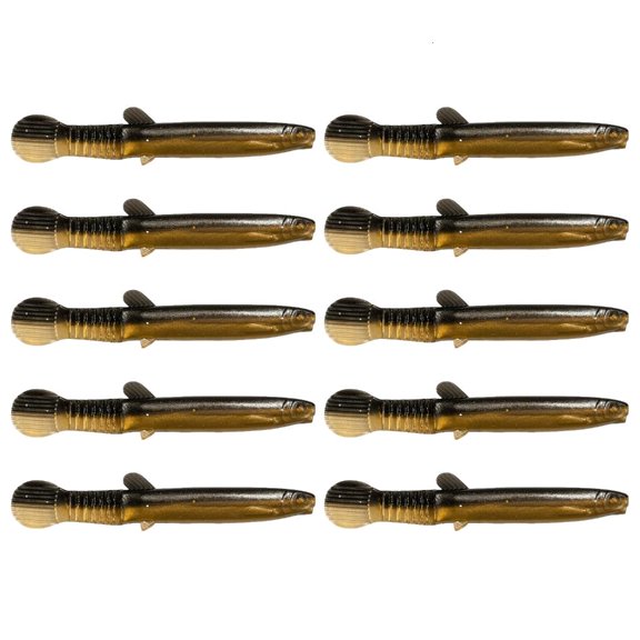 Whaledi 10/20Pcs Loach Soft Baits Swimbaits Wobbler Soft Artificial Fishing Lures