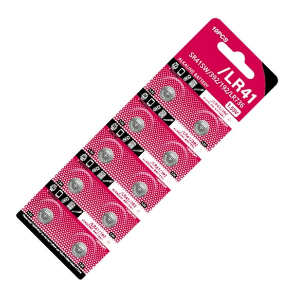 Whaledi 10 Pieces LR41 Alkaline Batteries For Remote Controls Replace AG3/192/GP192A