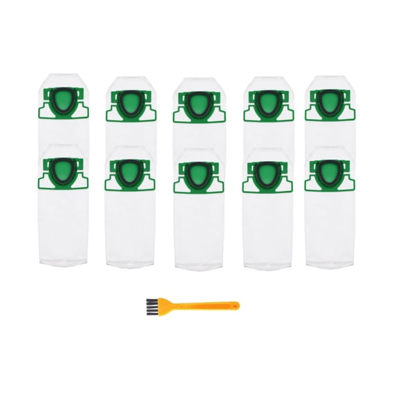 Whaledi 10Pcs Replacement Parts Dust Bag for Kobold VB100 FP100 Rubbish Bag