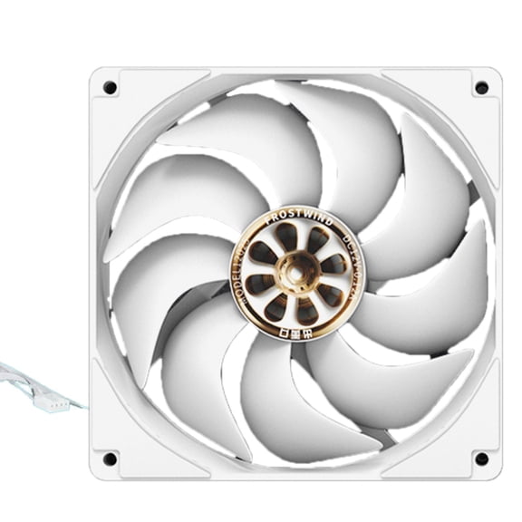 Whaledi 12025 12CM PC Case Cooling Fan Airflows Adjustment Heat Dissipation Quiet Fan