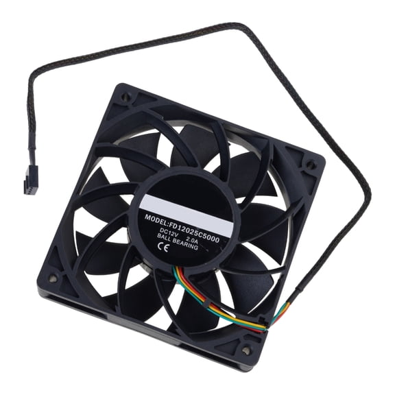 Whaledi 12025 12cm 5000RPM Airflow PC Case Fan For Optimal Computer Heat Dissipation