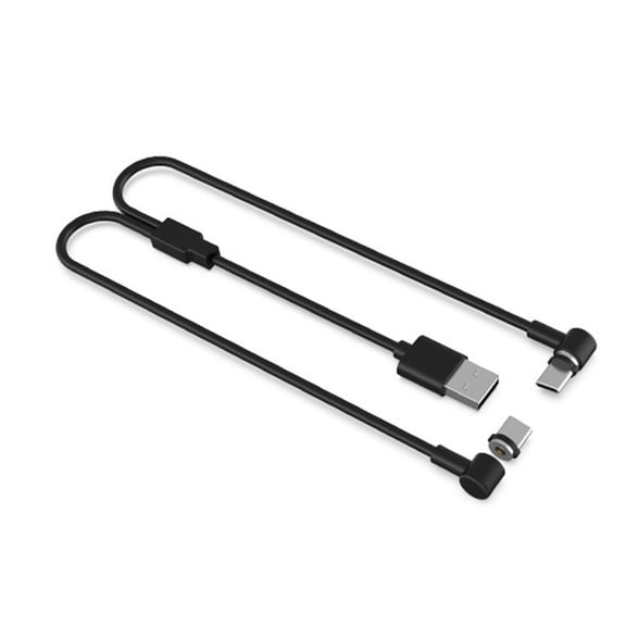 Whaledi 2 In 1 Magnetic Charger Cable For Fast Charger Type C Double Handle