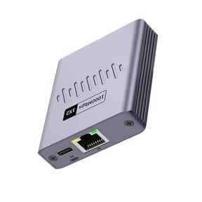 Whaledi 2 Port 1000Mbps RJ45 Gigabit Ethernet Switches 1000Mbps Fast Speed Splitter