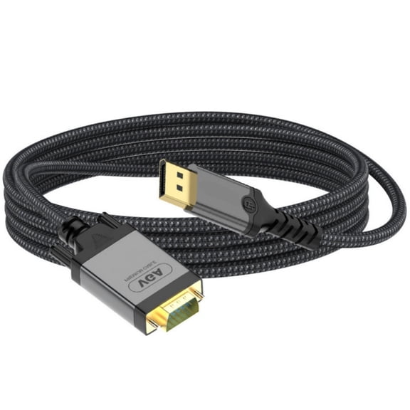 Whaledi 200CM To VGA Cable Support 1920x1080 1080P Video Connection