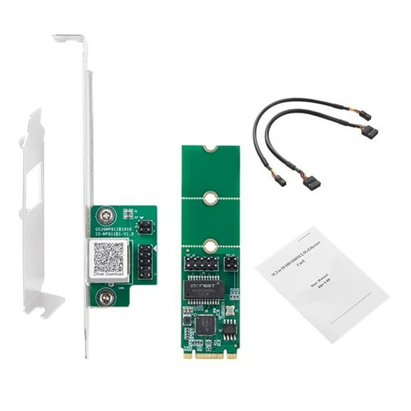 Whaledi 2500Mbps Networking Adapters I225 Chip Ethernet Controllers Card for PC