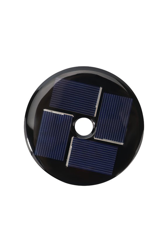 2V Solar Panel Round Waterproof Epoxy Encapsulated For Outdoor Low Power