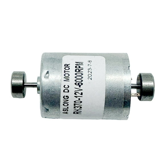 Whaledi 370 High Power Vibration Motor for DC12V Double Shaft Electric Vibrator