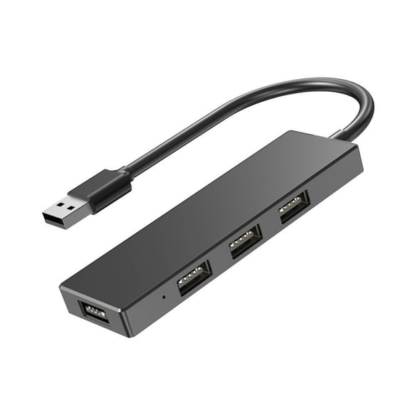 Whaledi 4 Port USB2.0 Hubs Adapter 480Mbps for Laptop PC Desktop Computer Accessories
