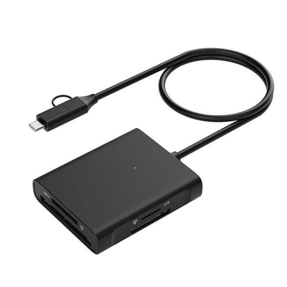 Whaledi 4 in 1 USB 3.0 Card Reader Supports for MS Memory Cards for Photographers