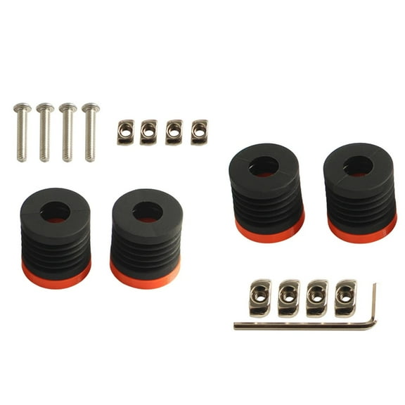 Whaledi 4PCS Rubber Foot Pads for 3D Printing Machines Fit for Cr10 Series 3D Printer