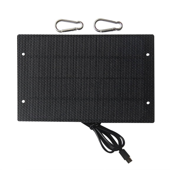 Whaledi 5W Solar Panel 5V Solar Cell Controller Solar Plate For Phone Car Home