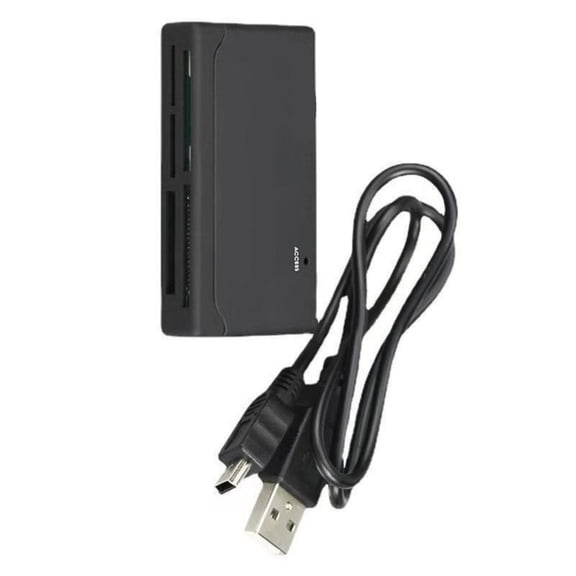 Whaledi 6 in 1 TF CF XD MS Memory Card Reader Home Office Portable External USB