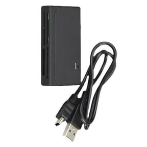 Whaledi 6 in 1 TF CF XD MS Memory Card Reader Home Office Portable External USB