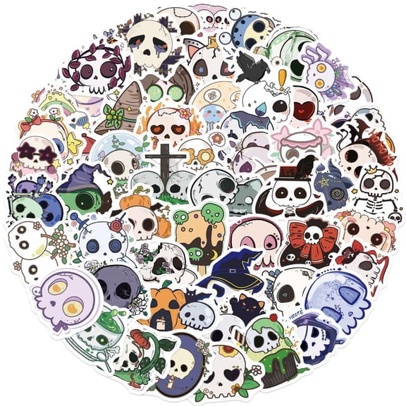 Whaledi 60 Reusable Stickers Labels PVC Safe for All Ages DIY Projects