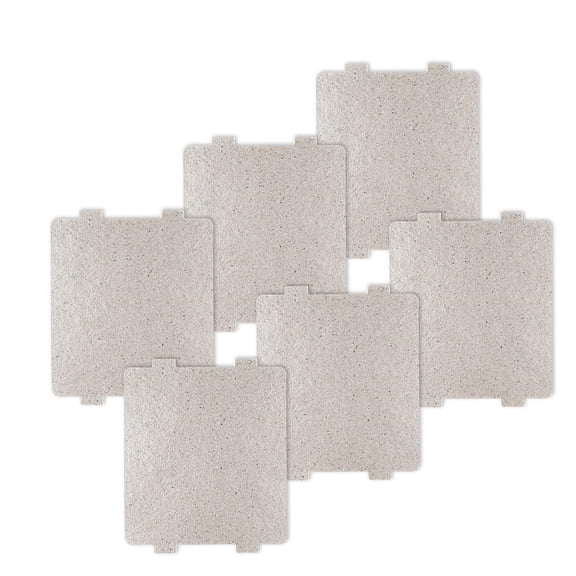 Whaledi 6Pieces Microwave Mica Sheet Electrical Safety Shield Cuttable Mica Sheets