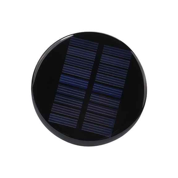 Whaledi 72mm Round Solar Panel 4.5V 80mA High Efficiency Monocrystalline Solar Cell