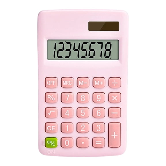 Whaledi 8 Digit Calculador Large Display Solar Calculator Big Button Elctronic
