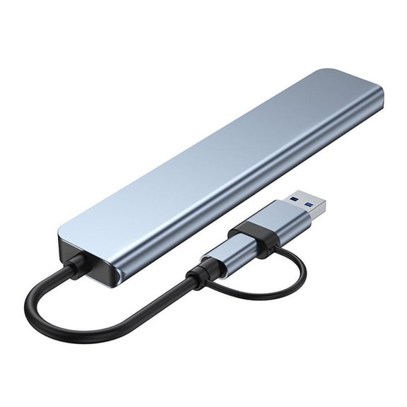 Whaledi 8 In 1 USB C Hub with USB Port Small Card Reader Headphone Port and USB C