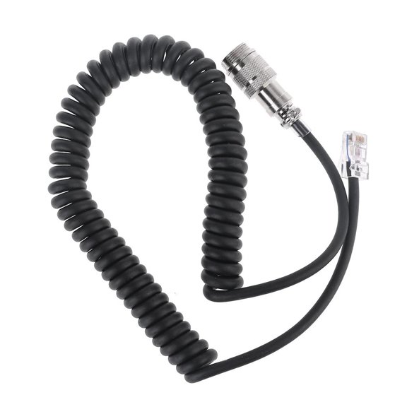 Whaledi 8 Pin to RJ-45 Modular Plug Mic Cable Adapter for Microphone MD-200 MD-100 M-1 M-100 FT-450 FT-900 FT-991
