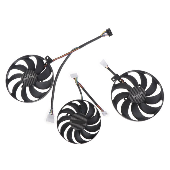 Whaledi 89mm Graphics Card Cooling Fan 4Pin 12V Cooler for Radeon RX 5700 XT 8GB