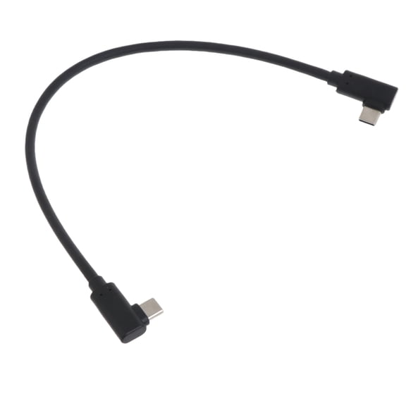 Whaledi 90 Degree Elbow Type C Cable for Phone Laptop 60W 10Gbps Fast Charging Wire