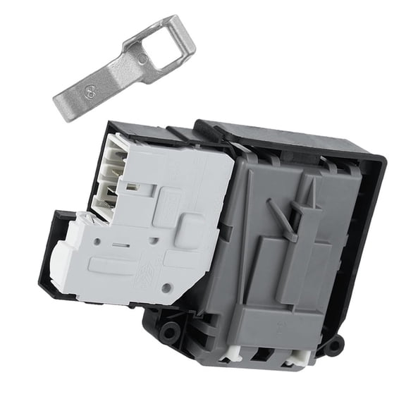 Whaledi ABS Material Washer Door Lock And Plate Substitute Parts Package