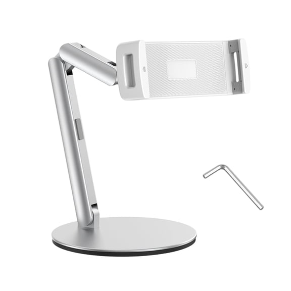Whaledi Adjustable Aluminum Desktop Tablets Stand With 360 Rotate For 4.5-13In Devices
