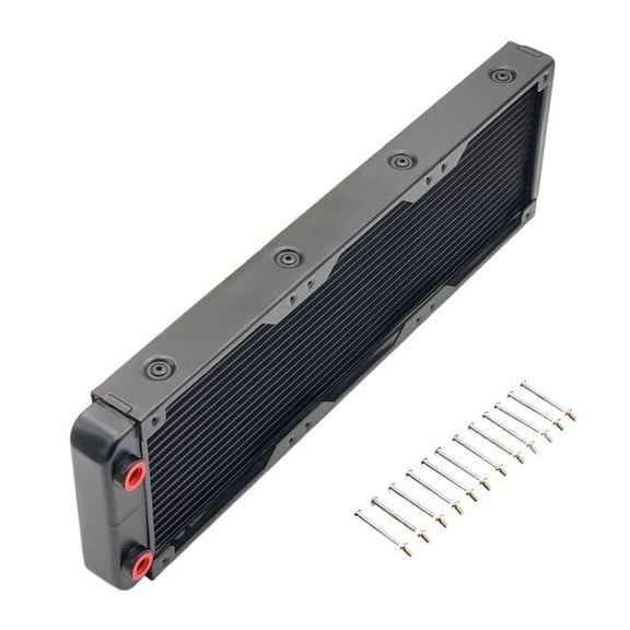 Whaledi Aluminum 18 Pipe Liquid Cooling Radiator For PC CPU Water Cooling Systems