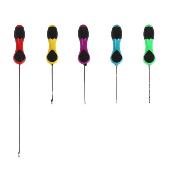 Whaledi Baits Rig Tool Baiting Drill Lure Rigging Needle Hook Baiting Needle 5pcs