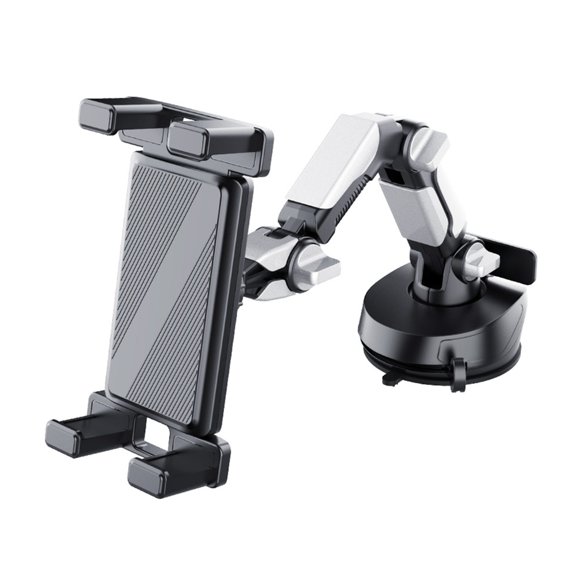 Whaledi Car Mount with Number Plate Adjustable for Dashboard Windshield Phone Tablet