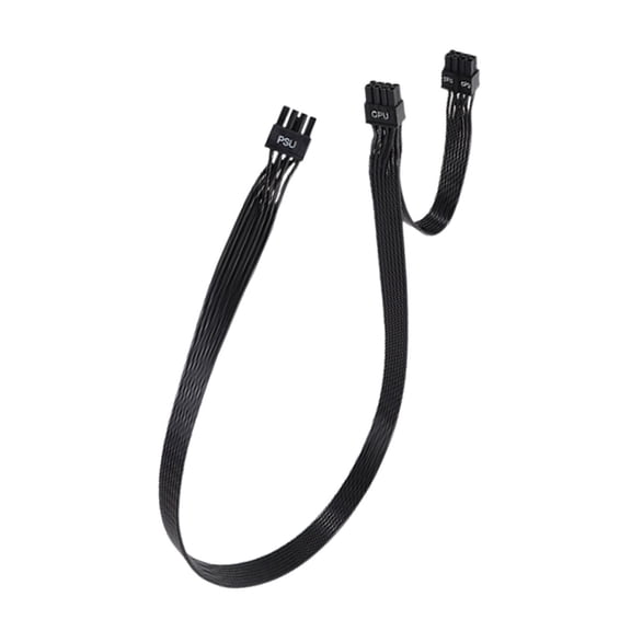 Whaledi Computer Module Cable Converts Single 8pin To Two 4+4 Power Plugs