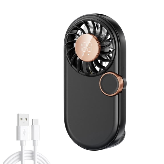Whaledi Convenient Carry Hand Fan Providing Gentle Wind During Hot Weather