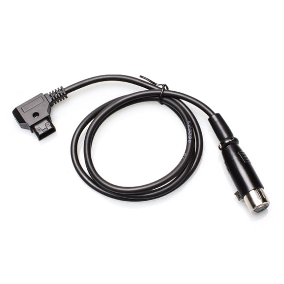 Whaledi D-TAP Power Cable Cord For 4Pin Monitors And Lighting Equipment 100CM