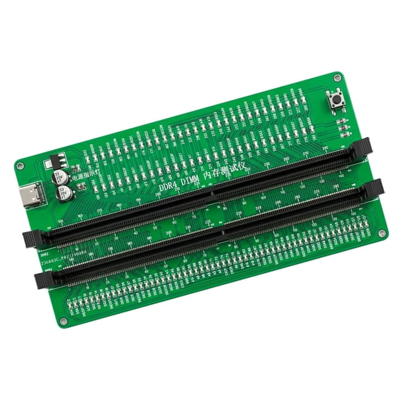 Whaledi DDR4 DIMM Memory Tester DDR4 Memory Test Card with LED Indicator Desktop